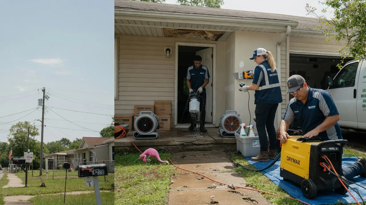 Storm Damage Water Removal in Arcadia, OH near me